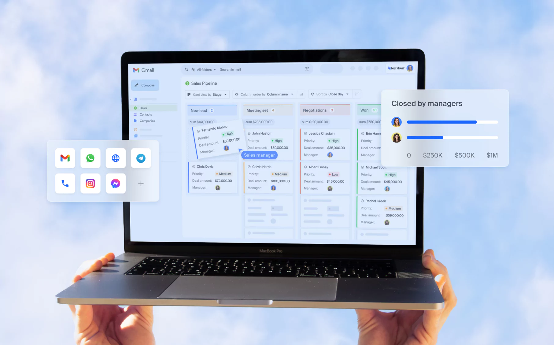 One CRM to align all SaaS teams