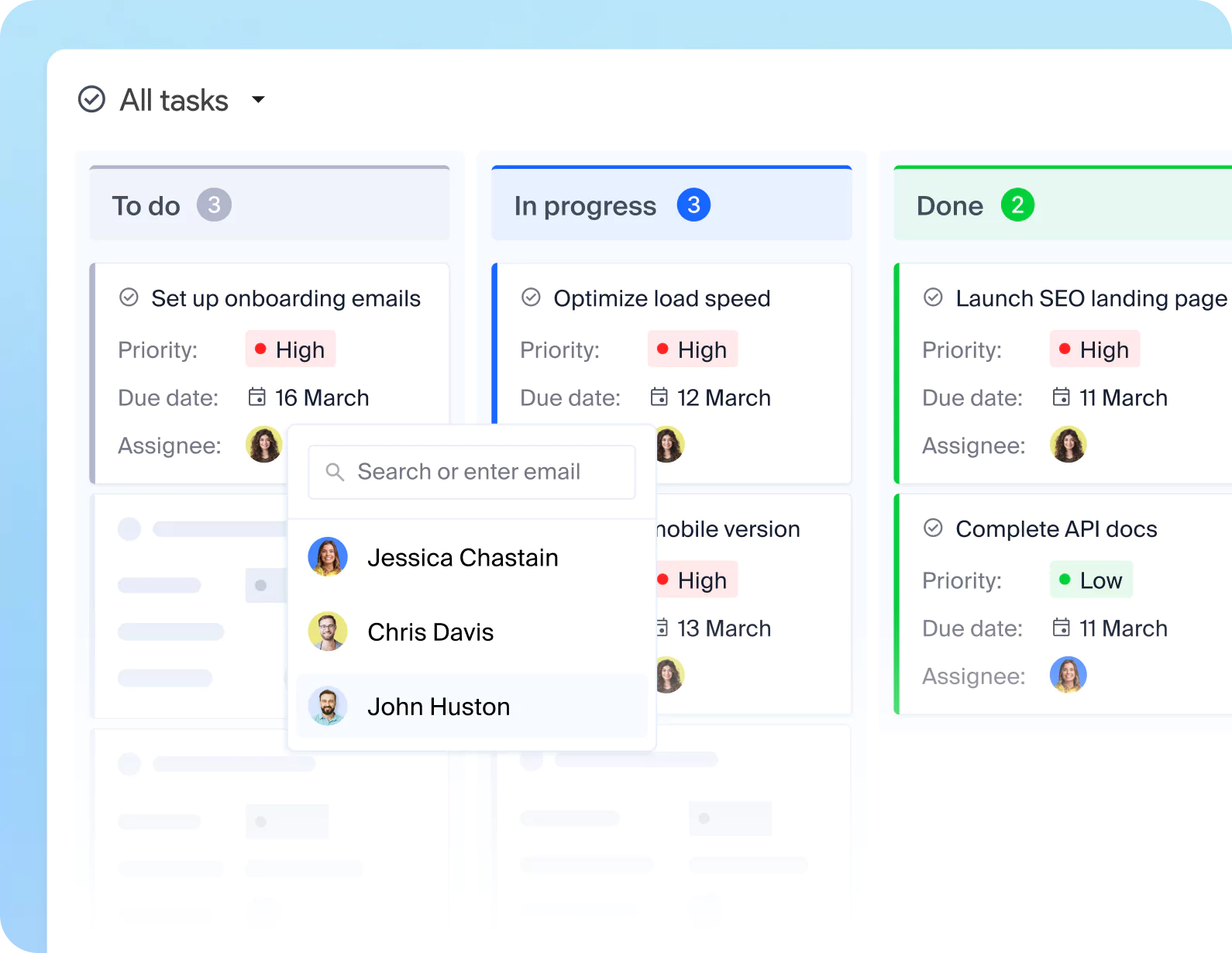 Projects & Tasks Management