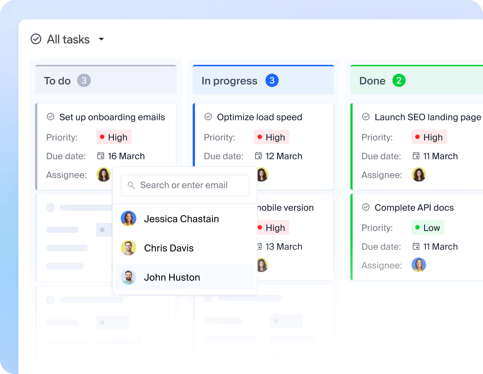 Projects & Tasks Management