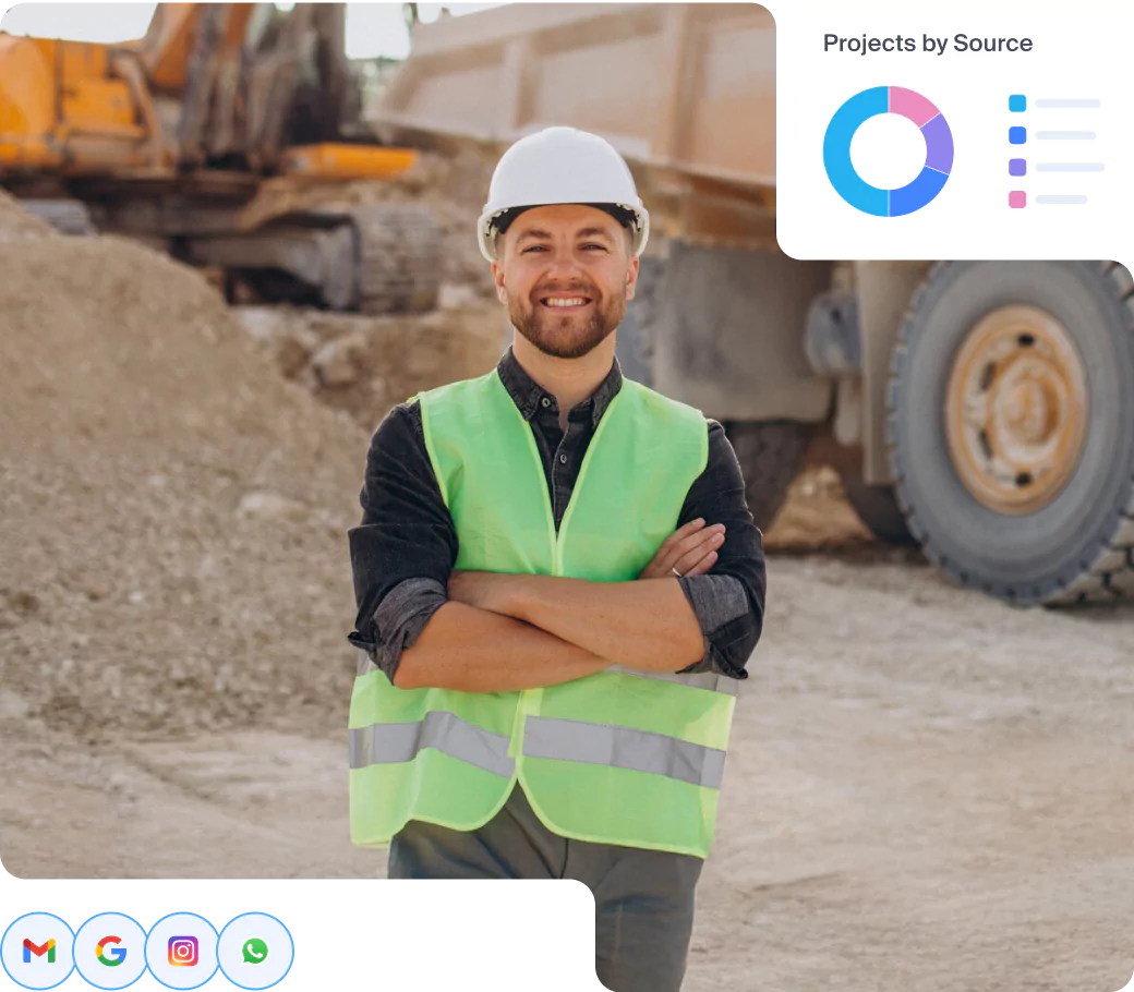 Construction CRM - NetHunt CRM
