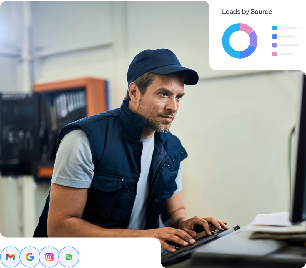 CRM for service industry - NetHunt CRM